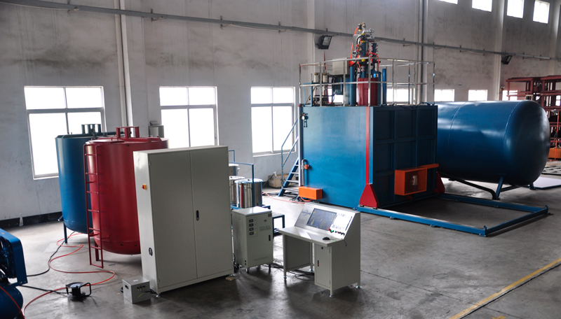 Ali baba online store Automatic vacuum foaming machine for making foam
