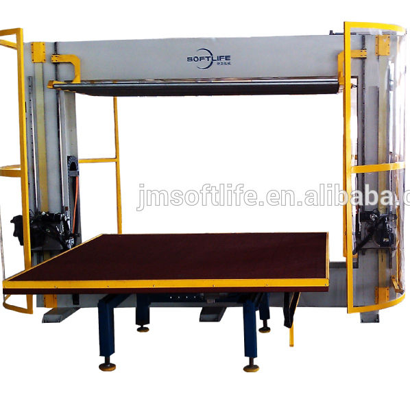 CNC Contour Polyurethane Foam Cutting Machinery horizontal and vertical profile foam sponge contour cutting machine for sponge