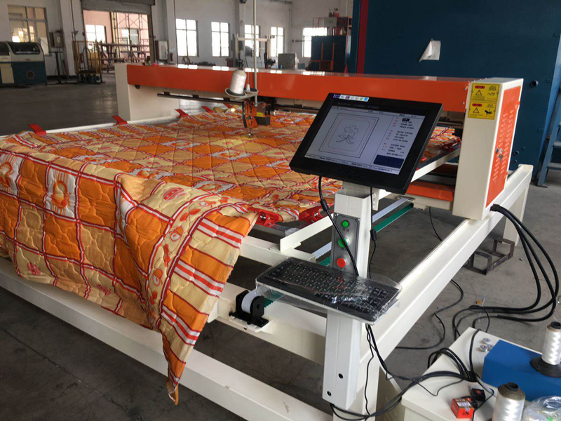 Famous chinese products computer control automatic flip quilting machine