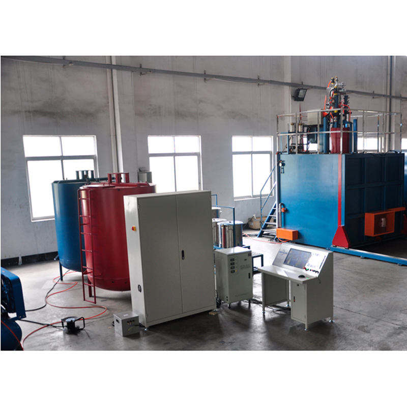 All new products easily and stable to operate Lifting automatically foam making machine