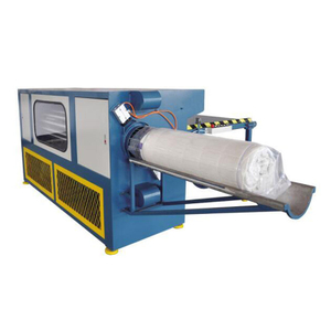 Compressing Full automatic Latex Mattress Vacuum Roll Packing Machine for bed