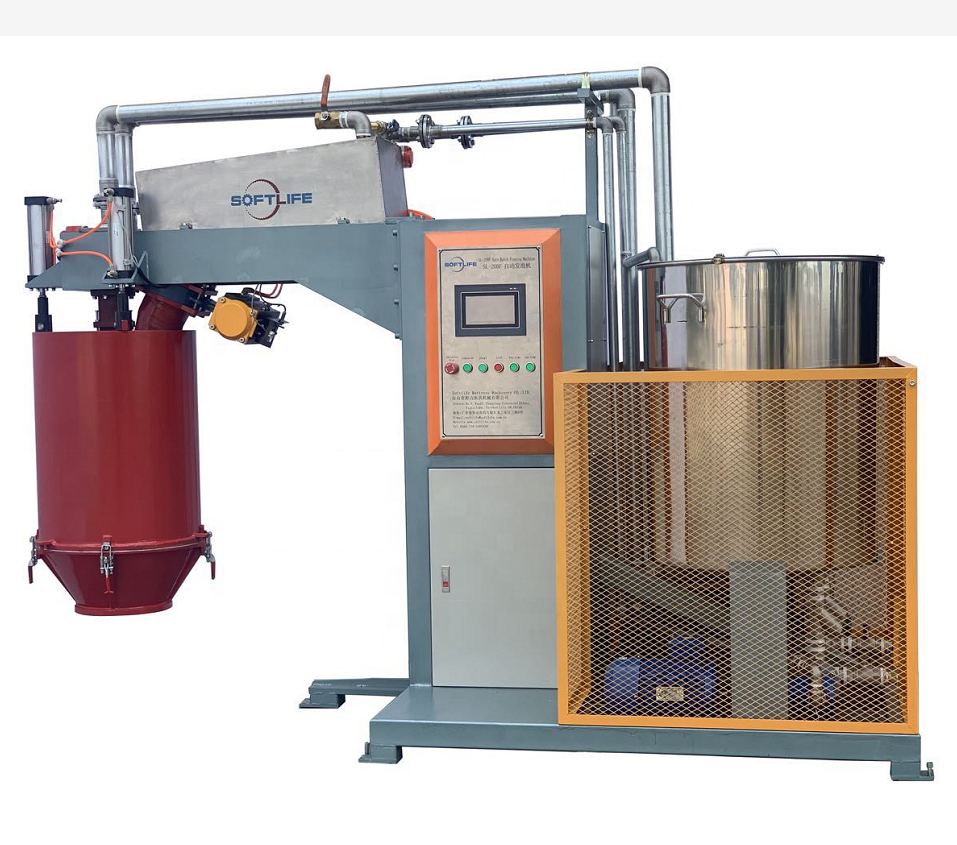 HR sponge making manufacturer flexible polyurethane foam making machinery