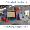 Auto vacuum foaming machinery sponge making mattress