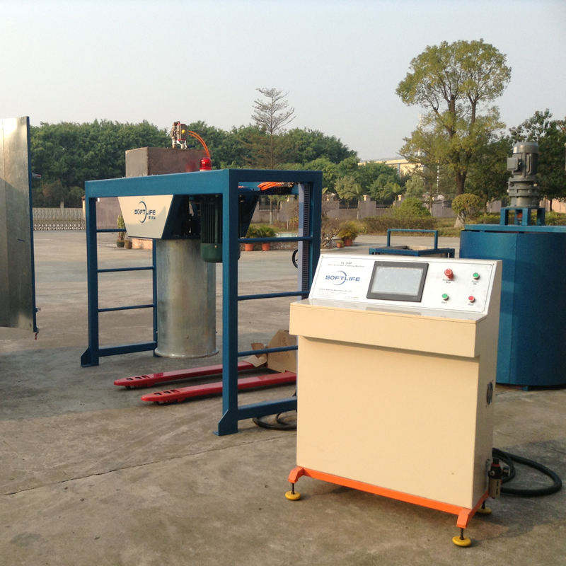 New arrival custom made semi-automatic PLC control machine polyurethane foam