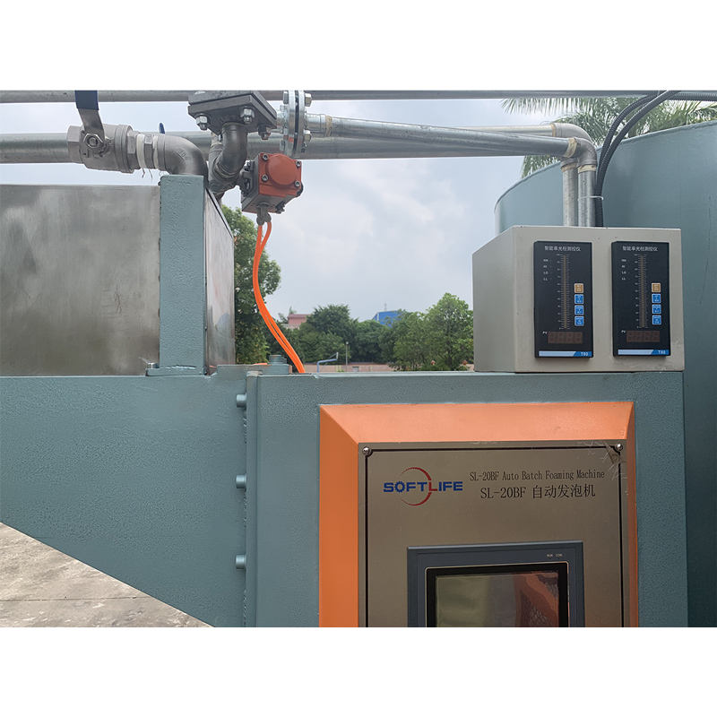 Order from china direct semi-automatic batch box foaming machine for Mattress Making