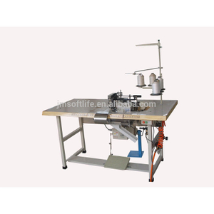 low price long service life easy operate Industrial Overlock Sewing Machine Catcher Mattress Fabric Flange Machine