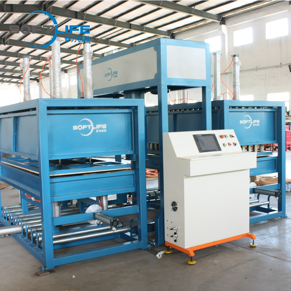 AUTO CONTINUOUS FOAMING MACHINE WITH SPRING HOLES