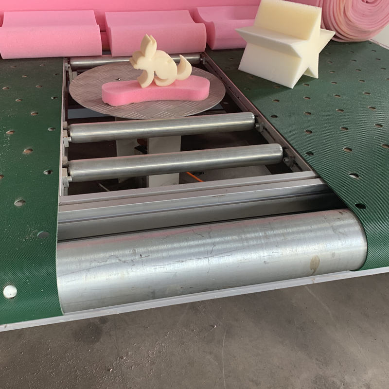 CNC Contour Cutting Machine to cut block foam