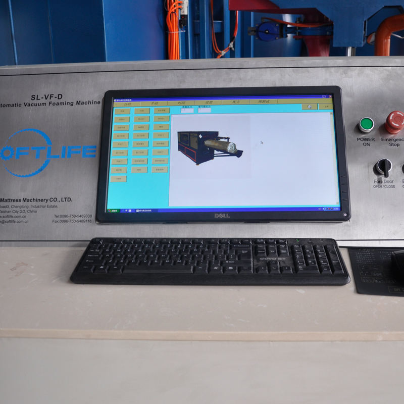 Double mold vacuum foaming machinery factory