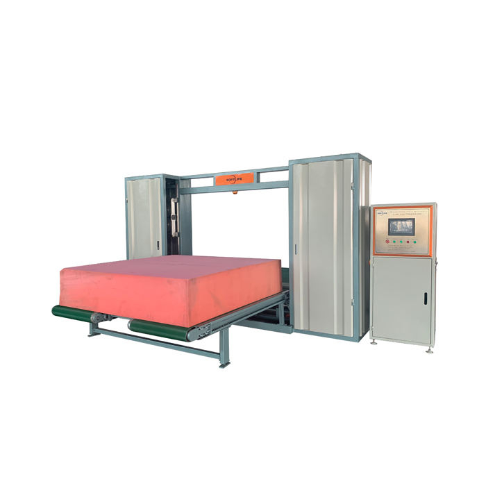 China products online high speed horizontal latex foam cutting machine