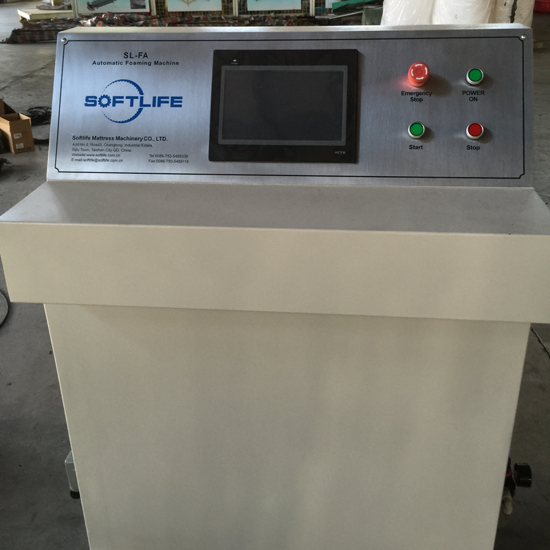 China bulk site mixing feeding self-cleaning pu foam sheet making machine