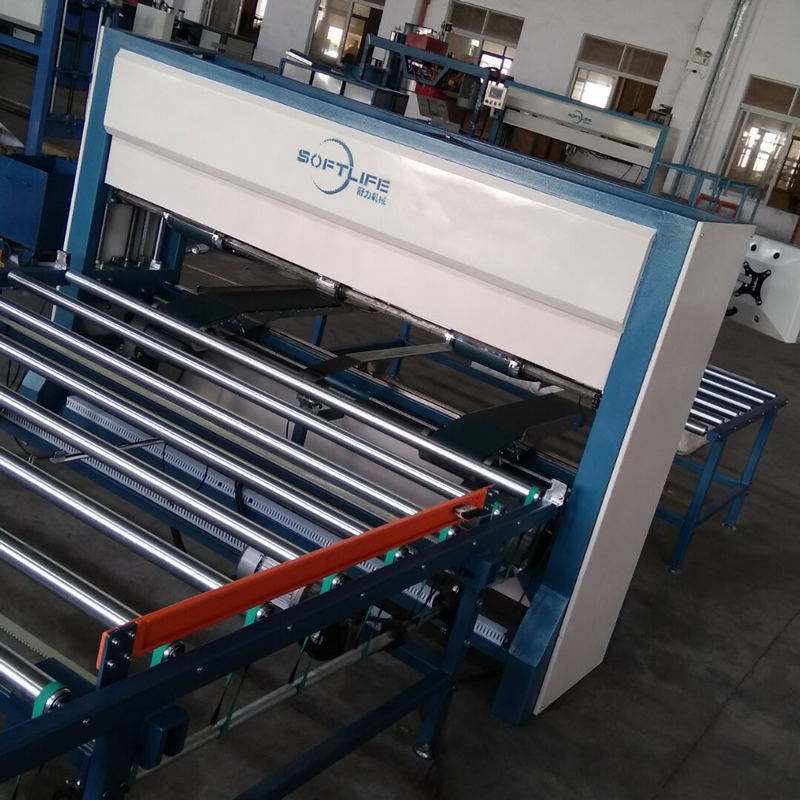 spring mattress roll pack machine