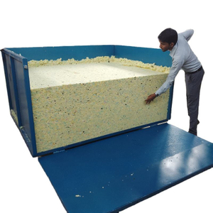 Ali baba hot products fully automated device with a steam mold scrap foam making equipment