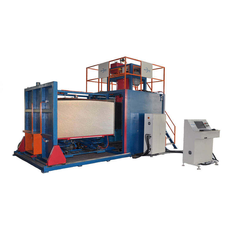 Business opportunities newest vacuum foaming machine with flat top pressing system