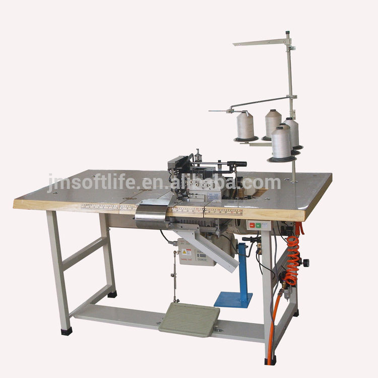 low price long service life easy operate Industrial Overlock Sewing Machine Catcher Mattress Fabric Flange Machine