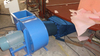 Circular rotary foam cutting machine for mattress foam sponge wasted recycled foam