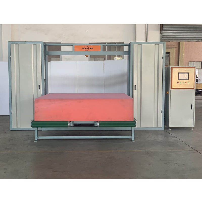 China products online high speed horizontal latex foam cutting machine