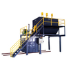 Hot Sale Waste Sponge Scraps Recycling Automatic Mould Rebonded Foam Machine