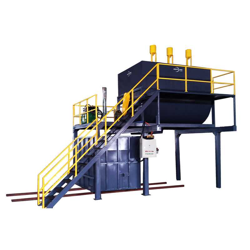 Hot Sale Waste Sponge Scraps Recycling Automatic Mould Rebonded Foam Machine