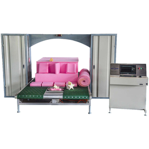 Chinese supplier double blade multi function high speed pu foam horizontal and vertical cutting machine