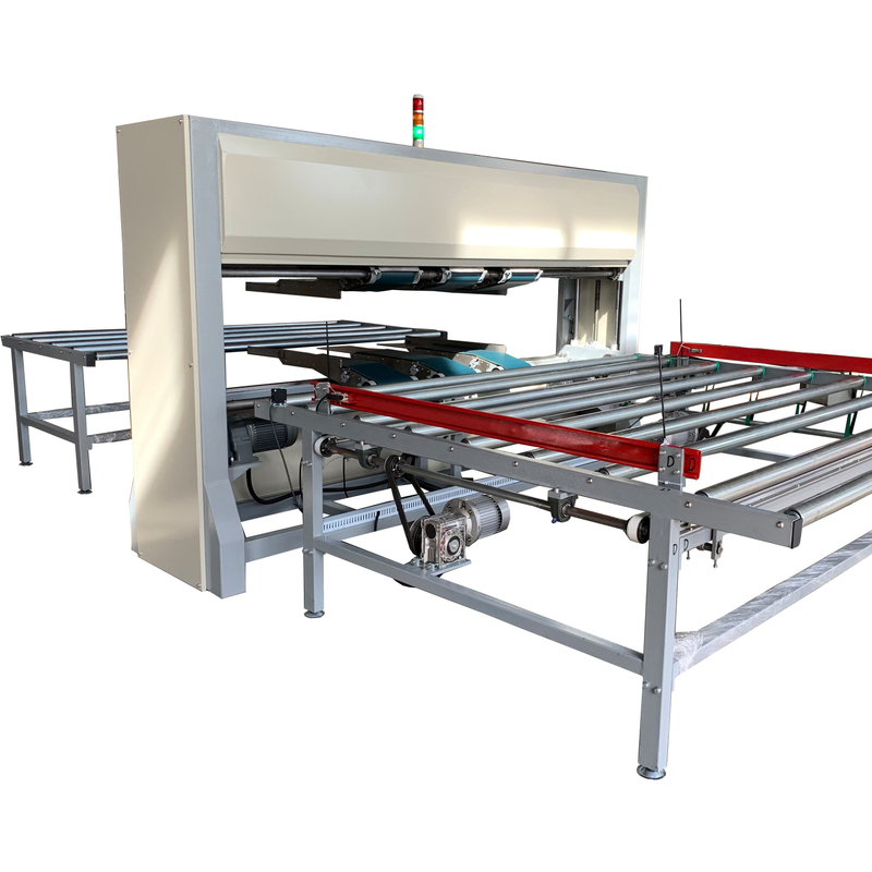 China made mattress covering packing machinery by plastic smoothly chinese mattress machine