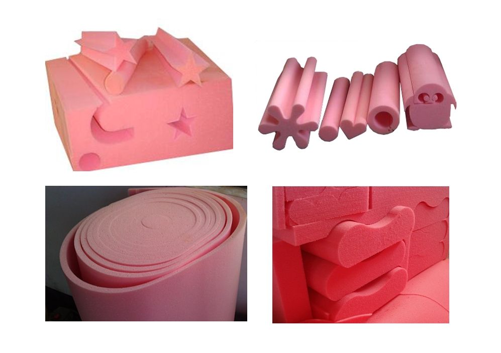 vertical cutting machine foam