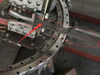 Round Circle Cutting Machine to cut sponge