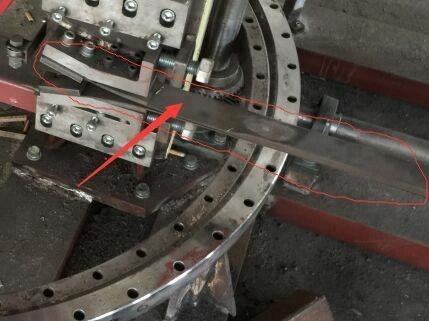 Round Circle Cutting Machine to cut sponge