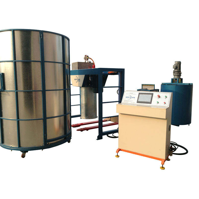 New products 2020 70L Transfer tank semi automatic foam box making machine for TDI
