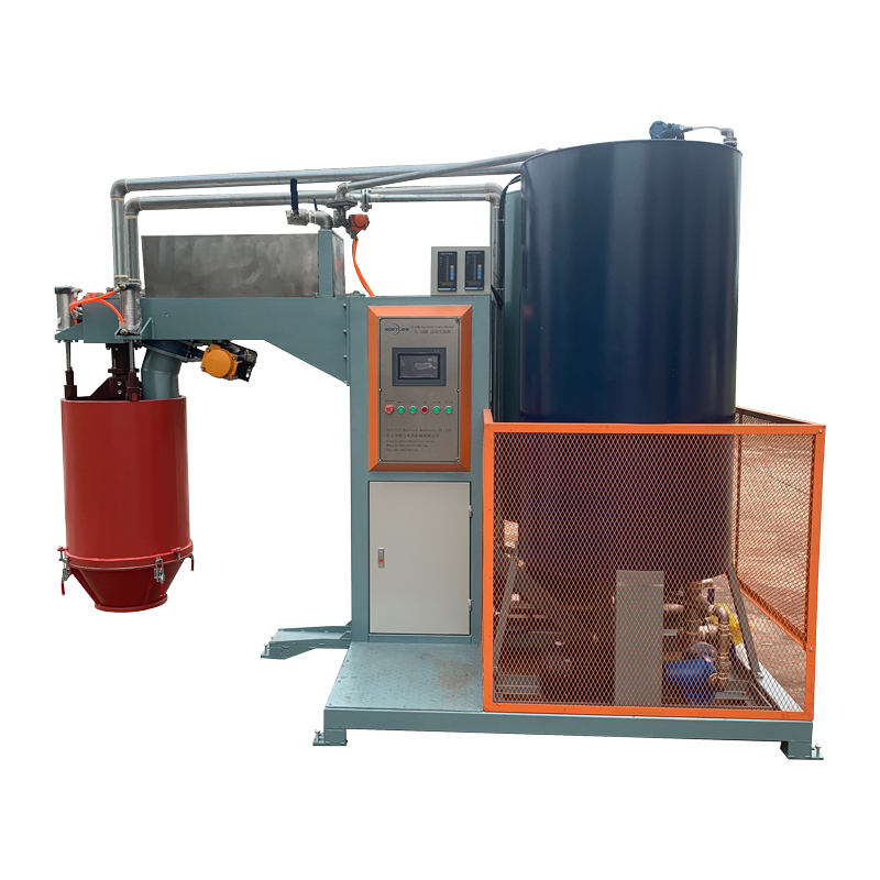 Order from china direct semi-automatic batch box foaming machine for Mattress Making