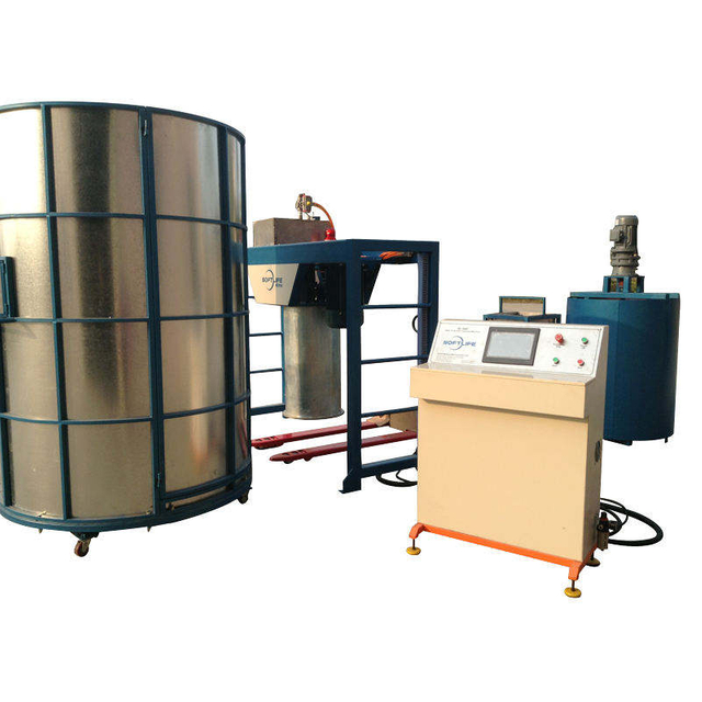Unique products around world 180kgs Mixing tank semi automatic foam box machine
