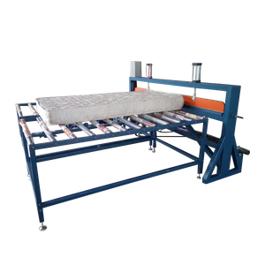 High demand products in china turning working table mattress film packing machine