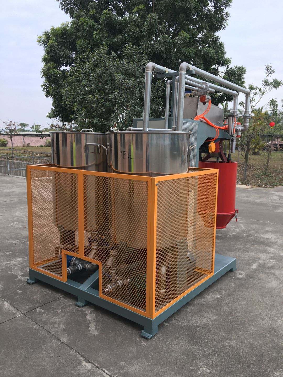 easy operate best selling fully auto batch foaming machine line China factory supply