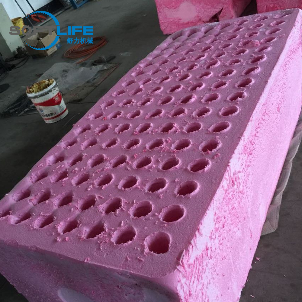 AUTO CONTINUOUS FOAMING MACHINE WITH SPRING HOLES