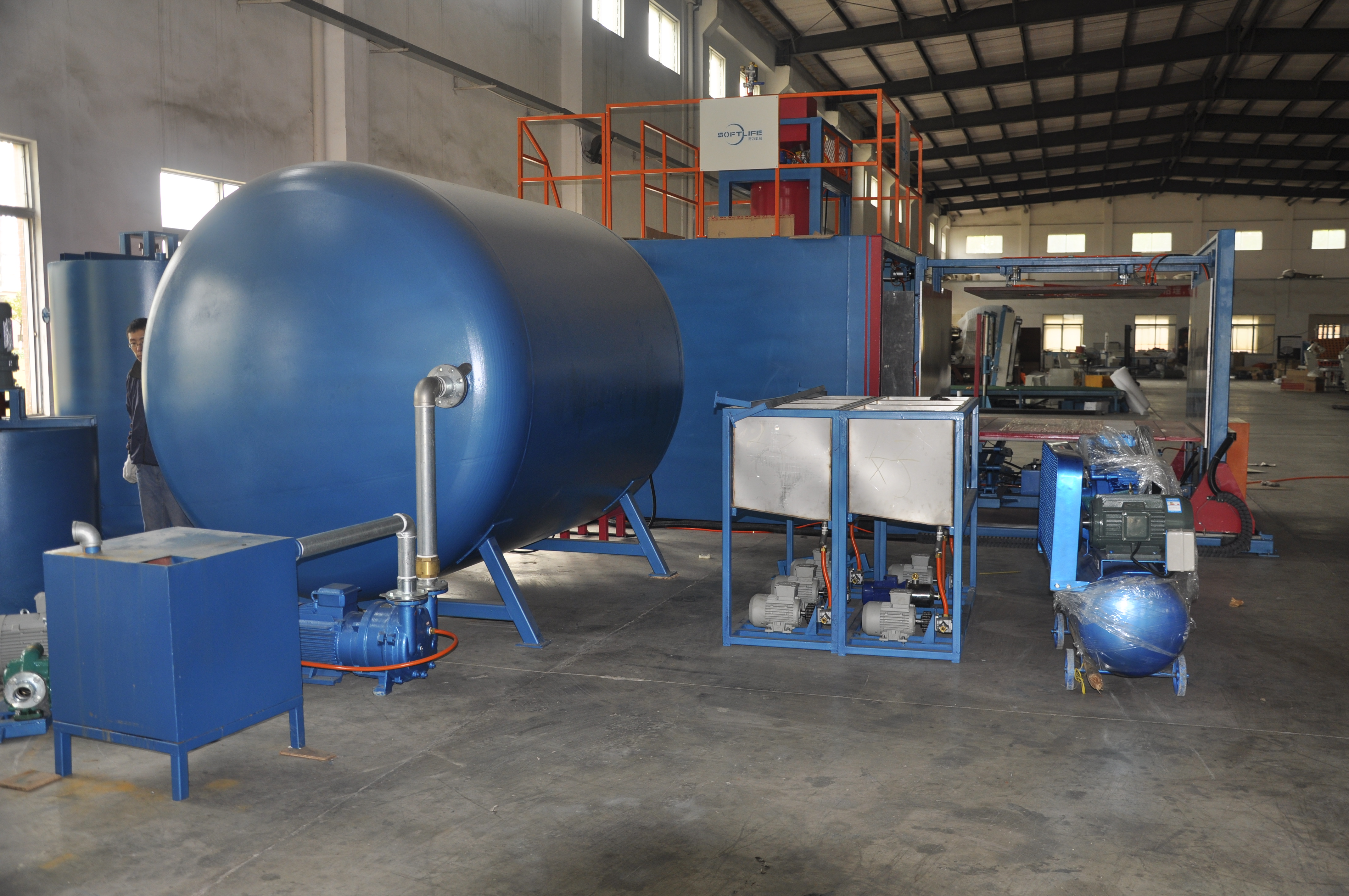 batching foam machineries